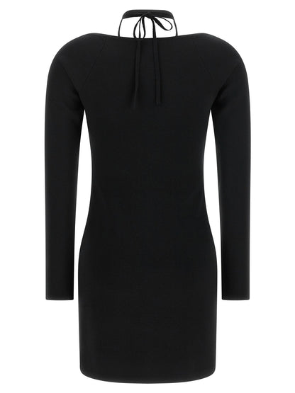 Elisabetta Franchi Fabric Stitch Knit Dress