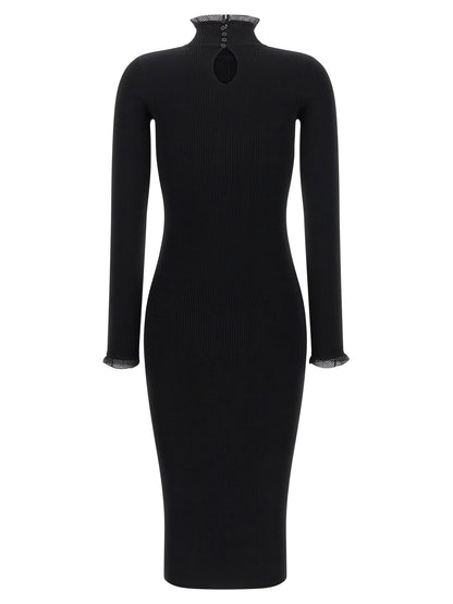 Elisabetta Franchi Ribbed Knit Dress