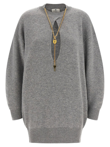 Elisabetta Franchi Necklace Dress