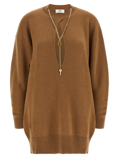 Elisabetta Franchi Necklace Dress