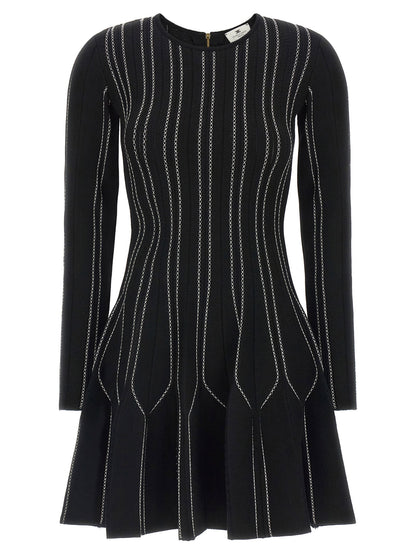 Elisabetta Franchi Origami Knit Dress