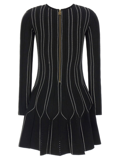 Elisabetta Franchi Origami Knit Dress