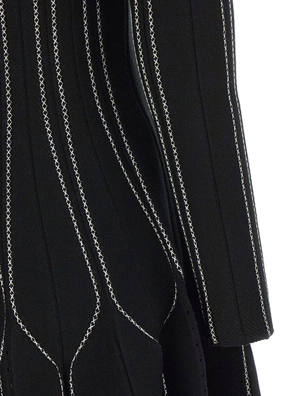 Elisabetta Franchi Origami Knit Dress