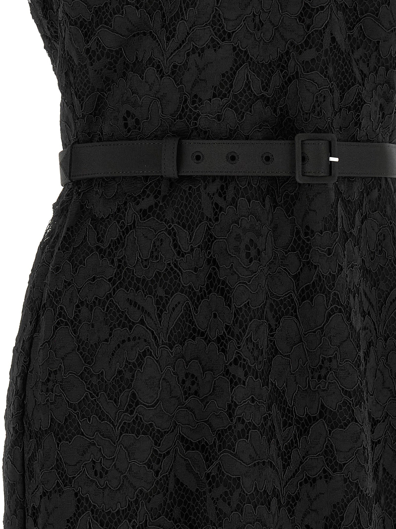 Self-Portrait Lace Dress With Collar