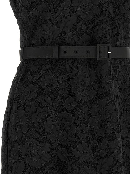 Self-Portrait Lace Dress With Collar