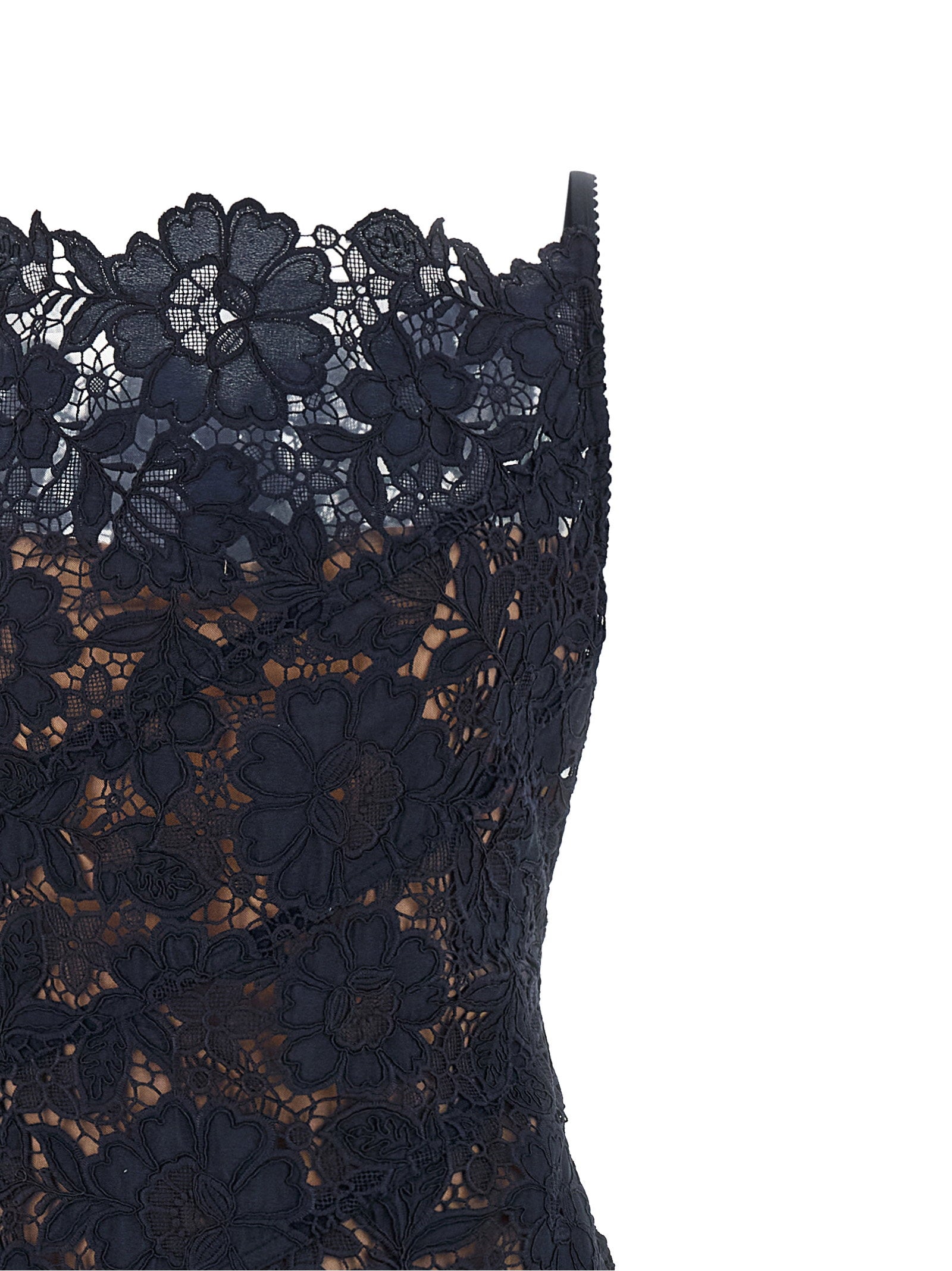 Self-Portrait Spiral Lace Lace Dress
