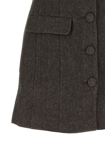 Self-Portrait Bardot Neckline Dress