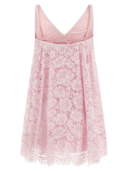 Self-Portrait Sequin Lace Dress