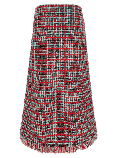 Self-Portrait Tweed Skirt