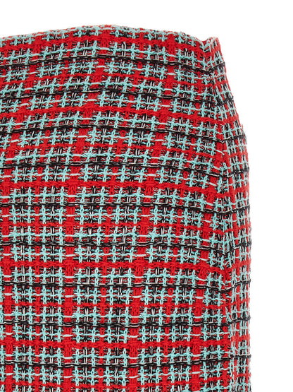 Self-Portrait Tweed Skirt