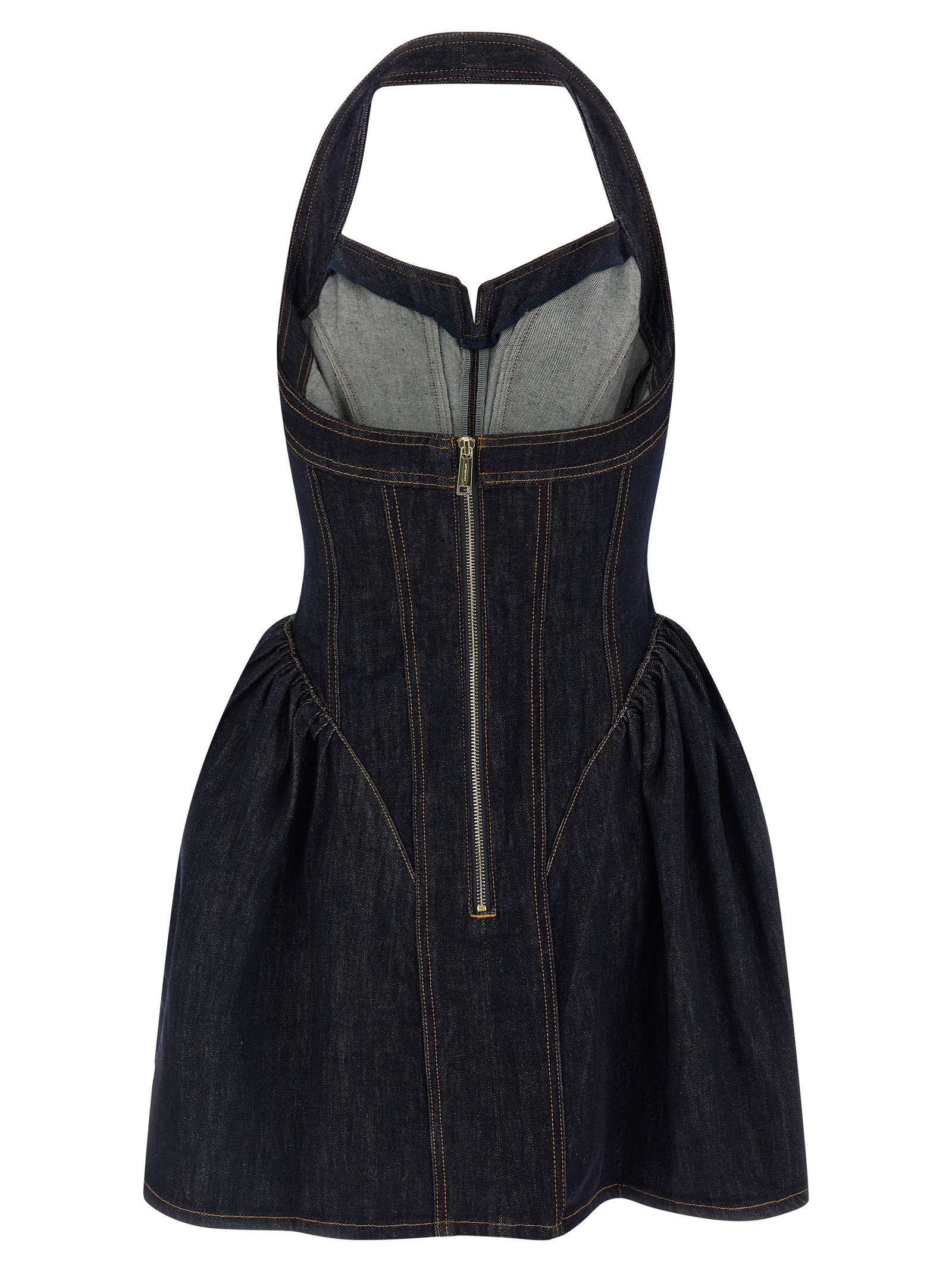 Self-Portrait Denim Dress