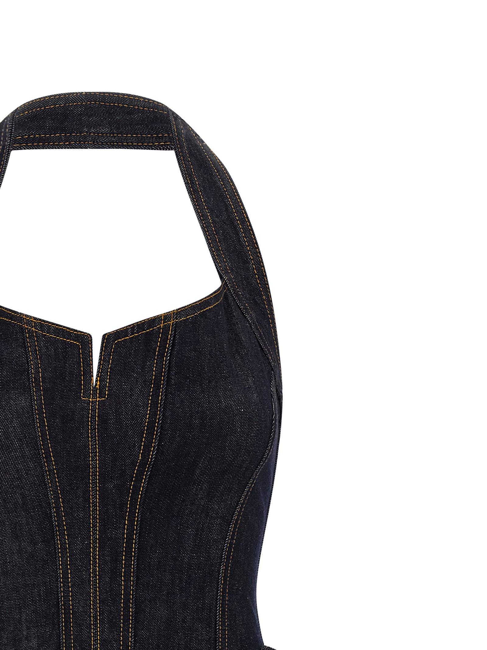 Self-Portrait Denim Dress