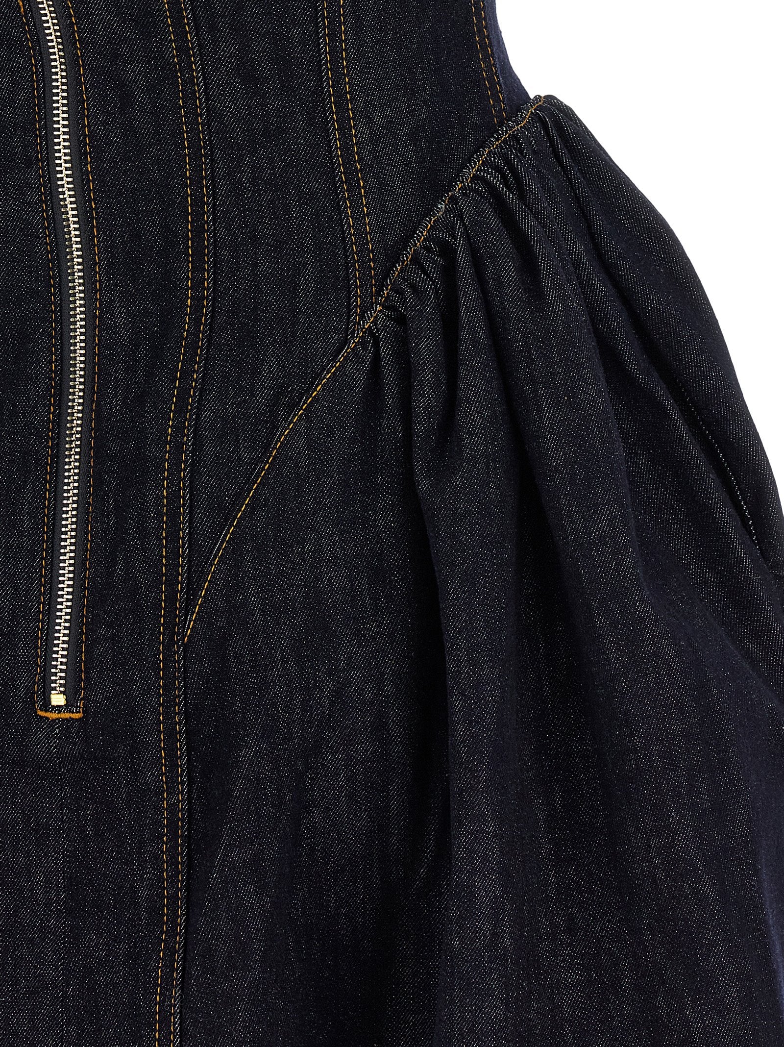Self-Portrait Denim Dress