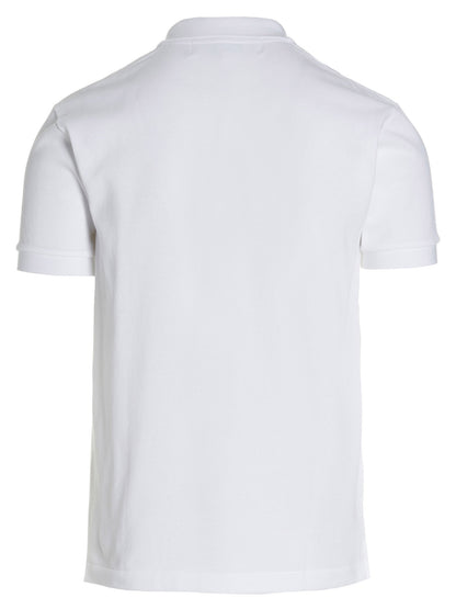 Comme Des Garçons Play Logo Patch Polo Shirt