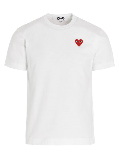 Comme Des Garçons Play Logo Patch T-shirt