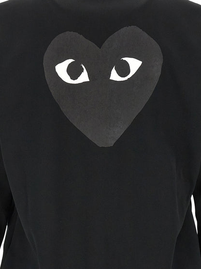 Comme Des Garçons Play Heart Patch Hoodie