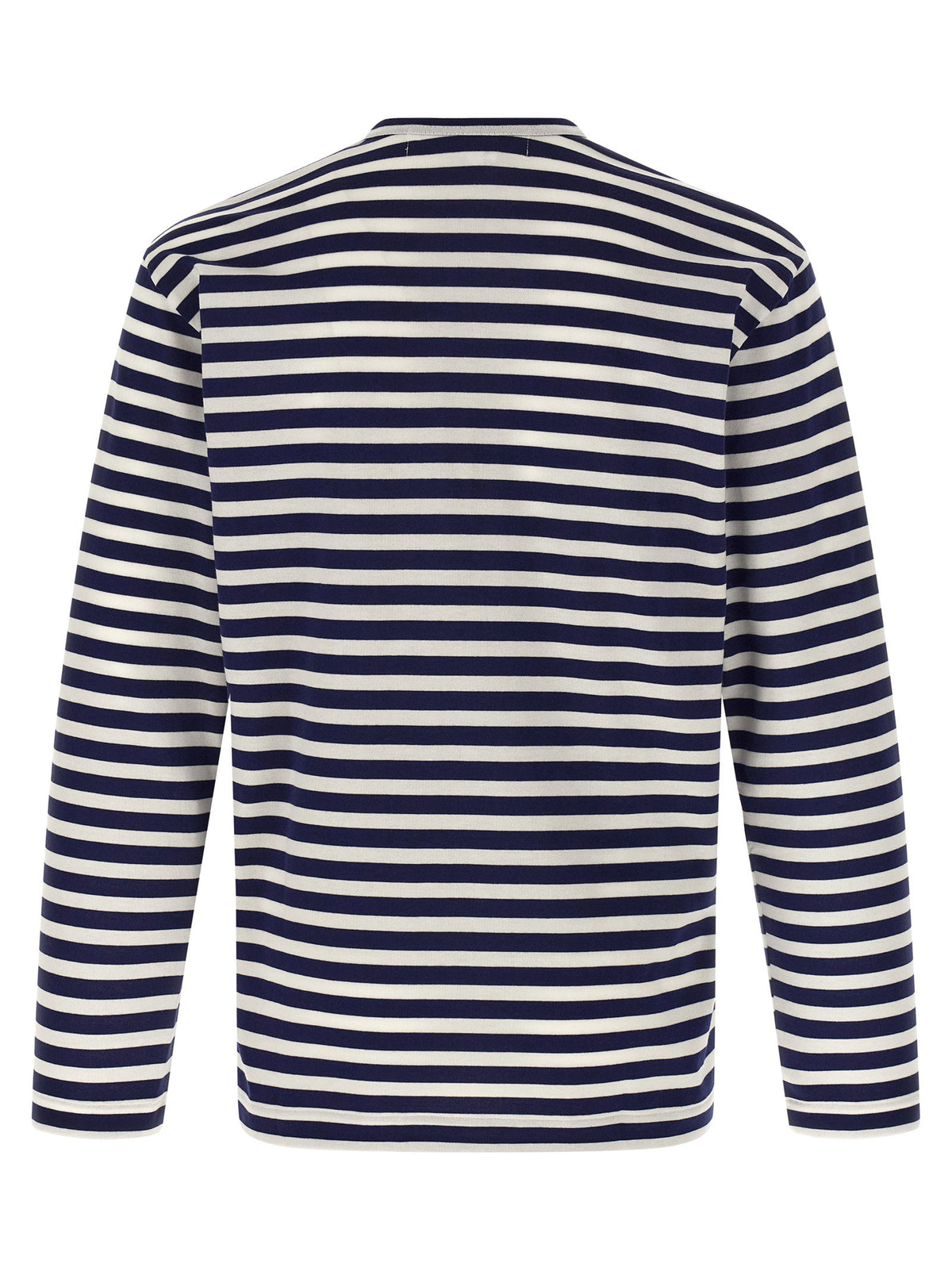 Comme Des Garçons Play Logo Patch Stripes T-shirt