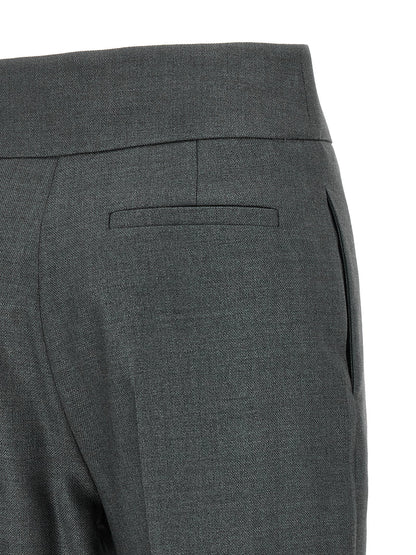 Valentino Garavani Textured Silk Wool Pants