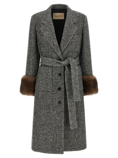 Valentino Garavani Mossi Coat
