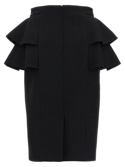 Valentino Garavani Crepe Couture Skirt