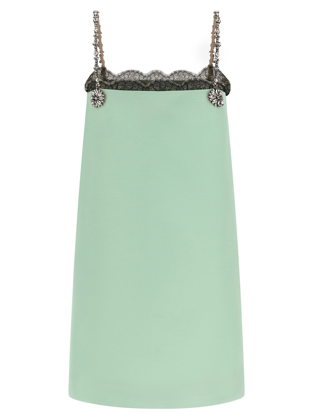 Valentino Garavani Crystal Embroidery Dress