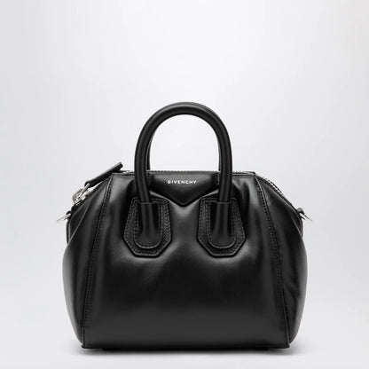 Givenchy Antigona mini leather tote bag in black