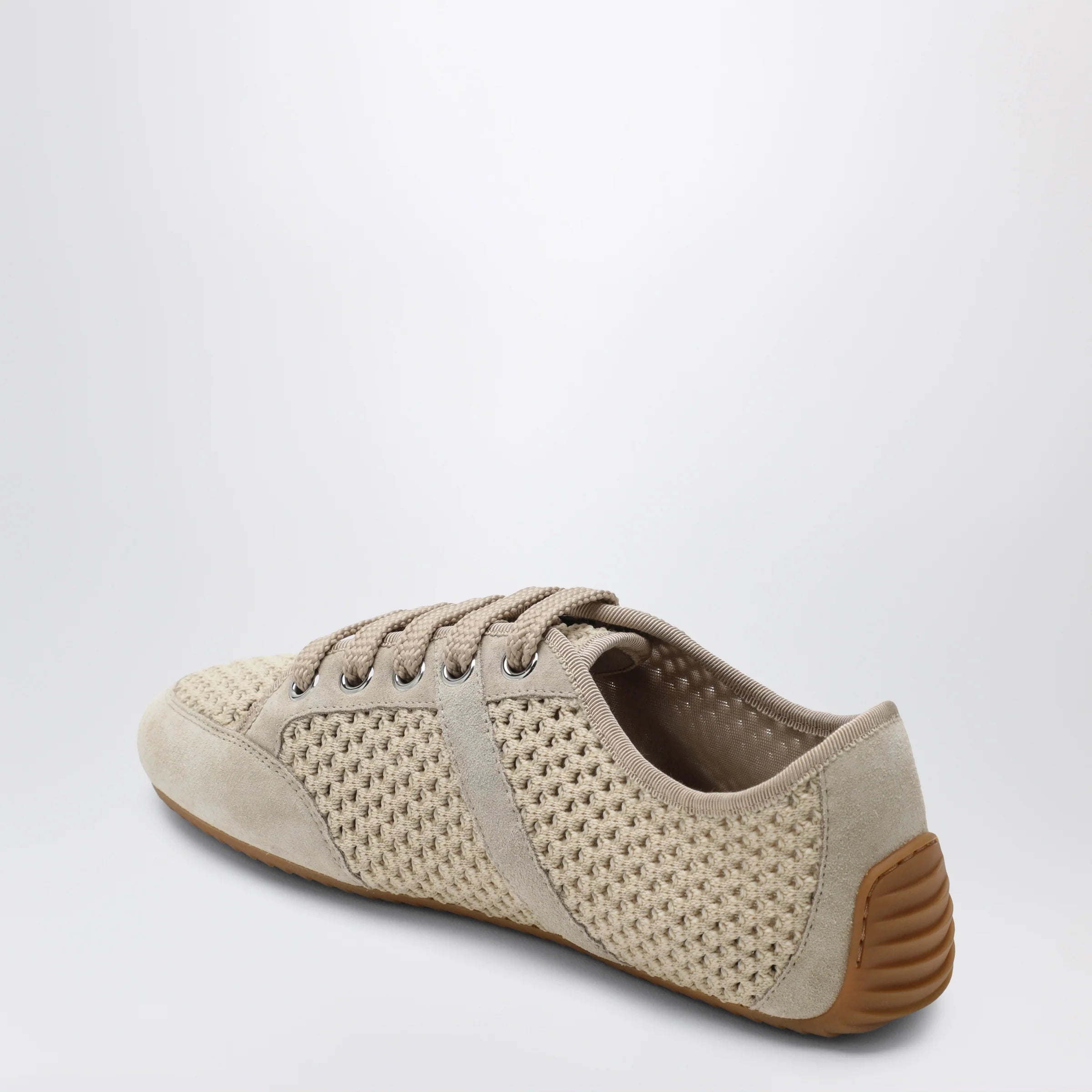 Givenchy Slim Sneakers in mesh and suede