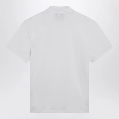 Ami Paris Ami De Coeur white polo shirt