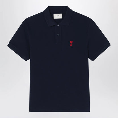 Ami Paris Polo Ami De Coeur midnight blue
