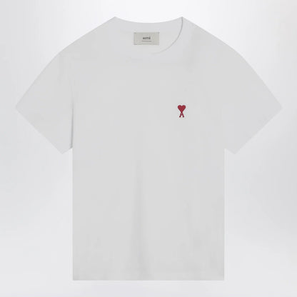 Ami Paris White Ami De Coeur T-shirt
