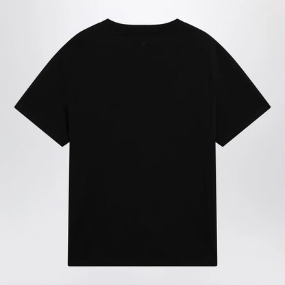 Ami Paris Black Ami De Coeur T-shirt