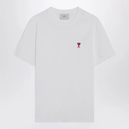 Ami Paris Ami De Coeur white T-shirt