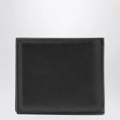 Givenchy Embossed-logo calf leather wallet in black