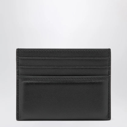 Givenchy Black leather card holder with logo