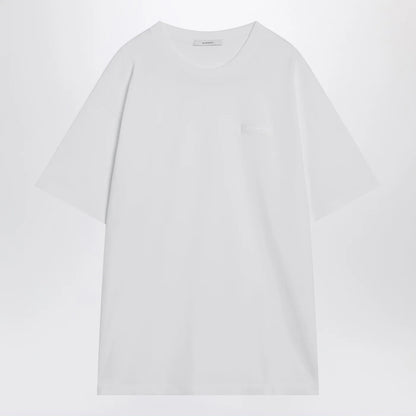 Givenchy White cotton T-shirt with logo patch
