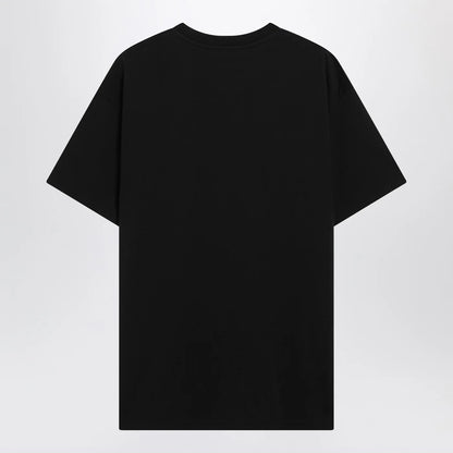 Givenchy Black cotton T-shirt with logo patch