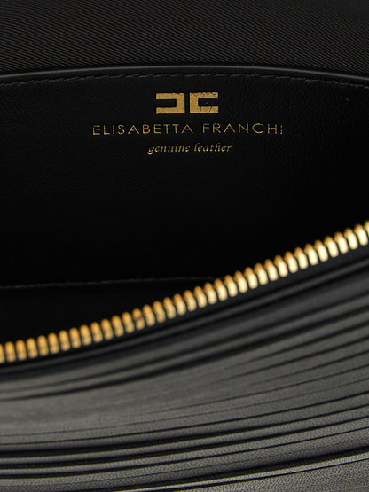 Elisabetta Franchi Fringed Clutch