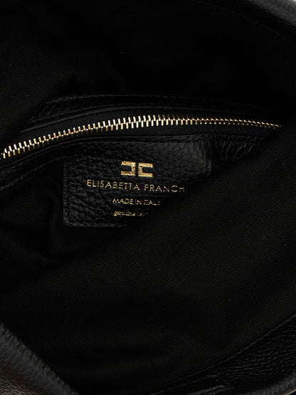 Elisabetta Franchi Logo Shoulder Bag