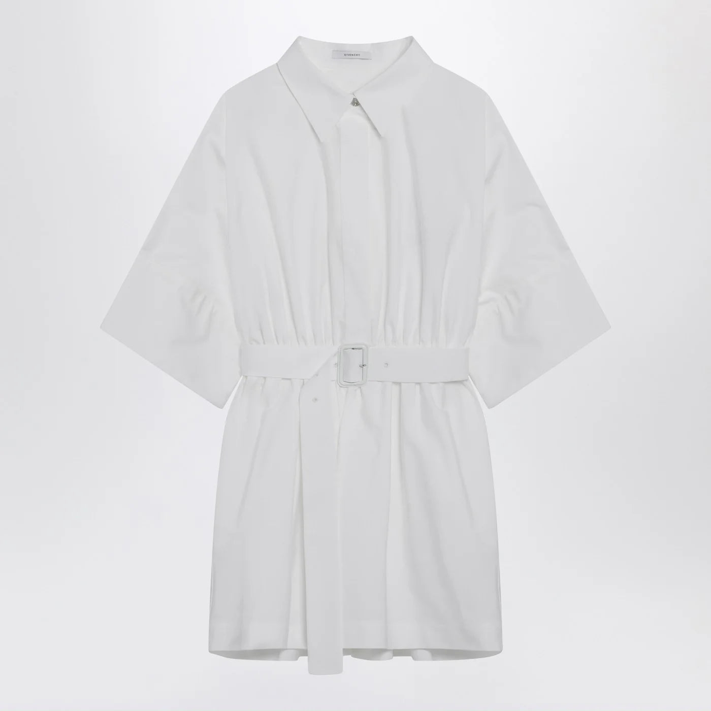 Givenchy Mini chemisier dress in white poplin