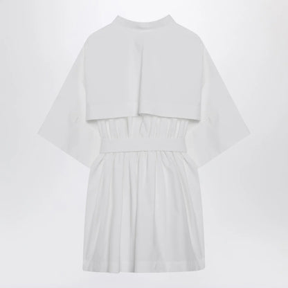 Givenchy Mini chemisier dress in white poplin