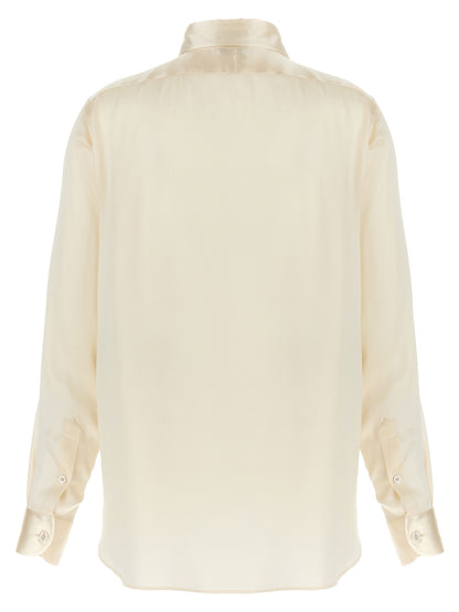 Tom Ford Pleated Plastron Shirt