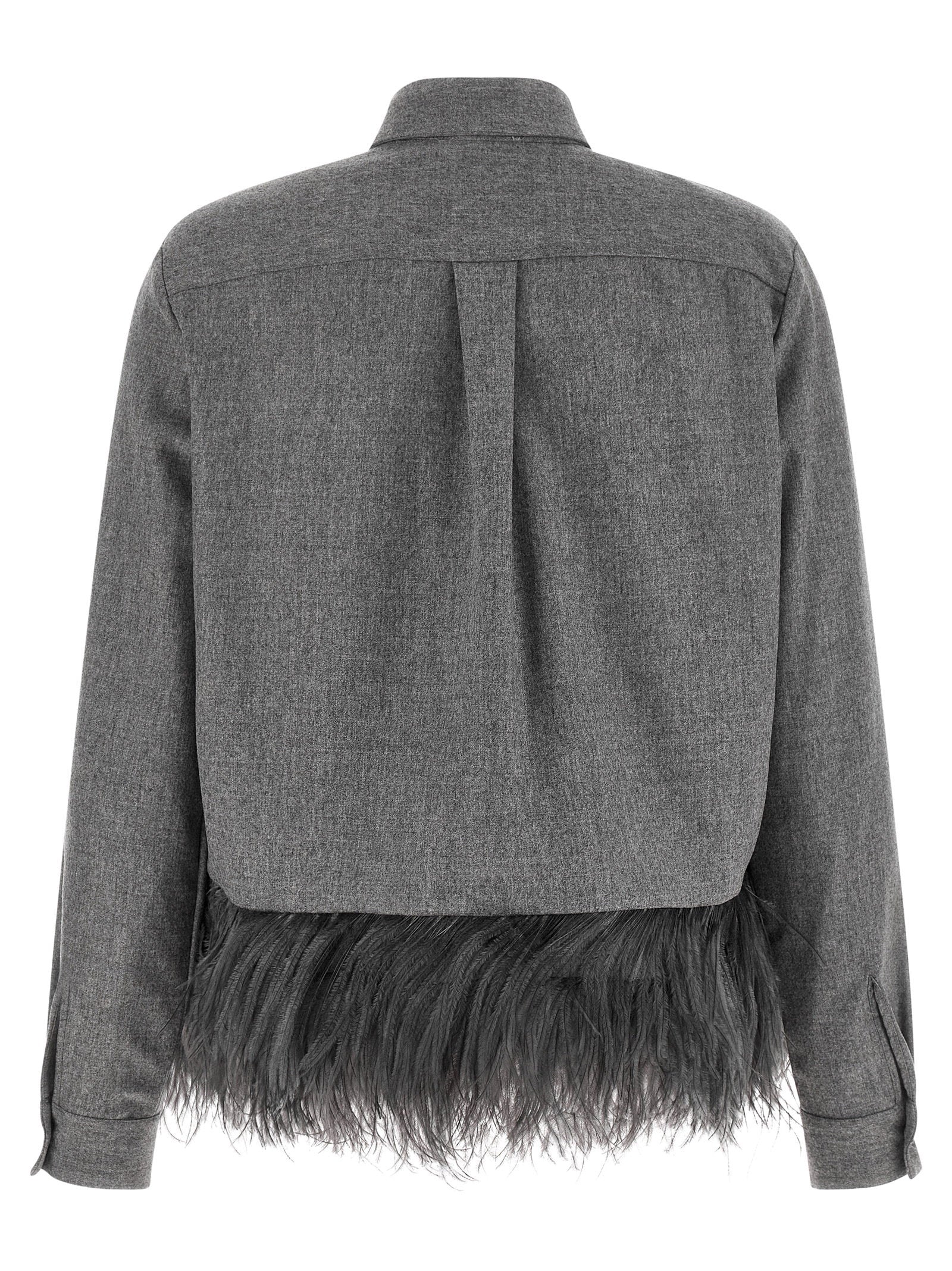 Fabiana Filippi Feather Shirt
