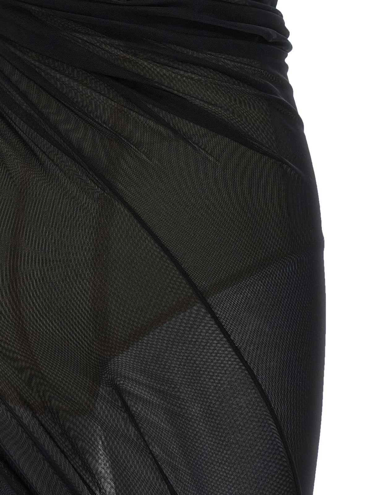 The Attico Dress With Transparencies