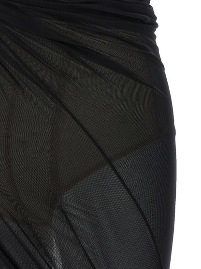 The Attico Dress With Transparencies