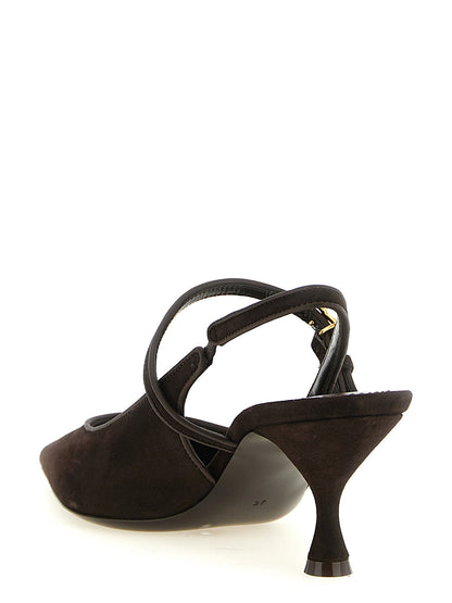 Dolce & Gabbana Suede Slingbacks