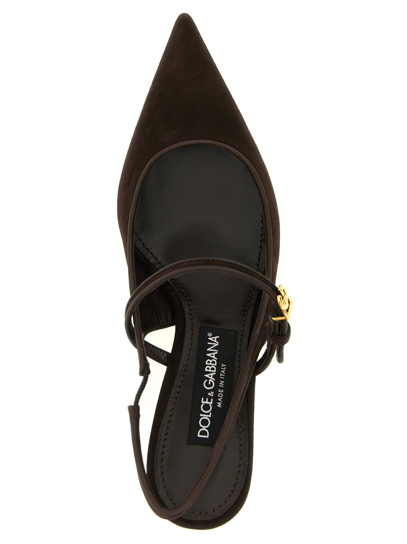 Dolce & Gabbana Suede Slingbacks