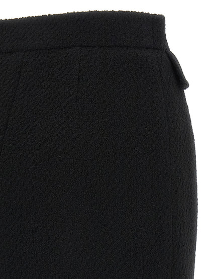 Chloé Bouclé Wool Skirt