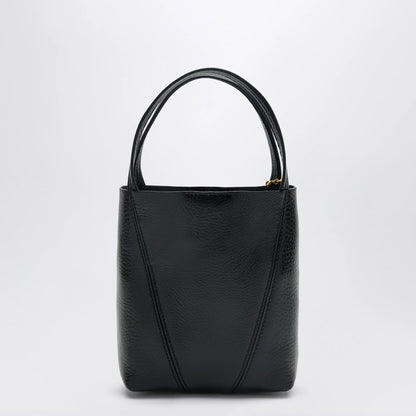 Chloé Small Spin black leather tote bag