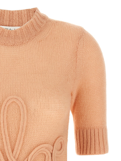 Chloé ChloÉ Logo Embroidery Sweater