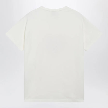 Chloé White T-shirt with cherry logo print